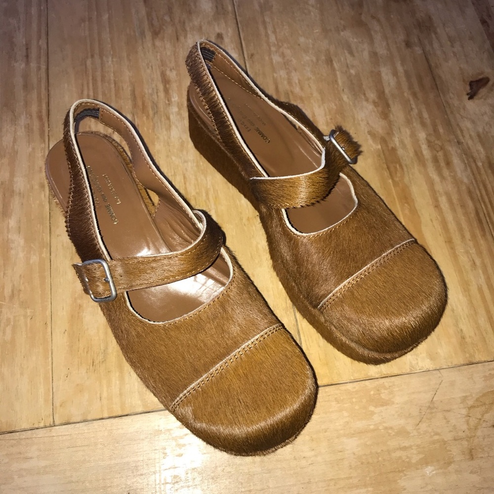 Comme des garcons ponyhair maryjane